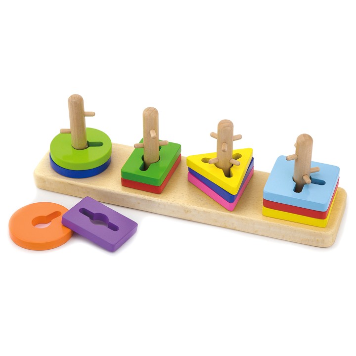 Creative shapes stacking board